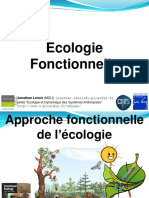 Ecologie Fonctionnelle