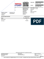 Patient Report View in PDF