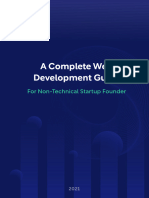 A Complete Web Development Guide For Non Technical Startup Founder