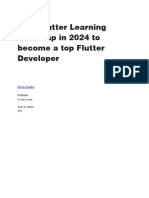 Best Flutter Learning Roadmap in 2024 To Become A Top Flutter Developer