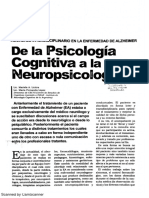 De La Psicologia Cognitiva A La Neuropsicologia. (Licitra-Lopez)