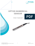 User Manual Oxygen Optical Digital Sensor OPTOD