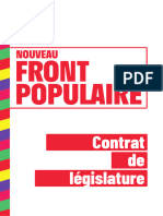 Programme Nouveau Front Populaire