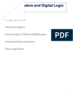 2-Boolean Algebra and Digital Logic Gates