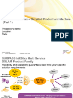 MSAN SURPASS HiX56xx Product Architecture