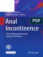 Anal Incontinence: Ludovico Docimo Luigi Brusciano Editors