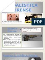 La Balística Forense - Ppts