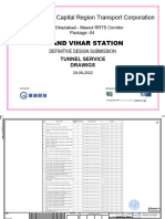 Tunnel Anand Vihar Tunnel Cross Section