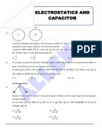 Electrostatics and Capacitor