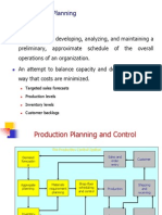 Aggregate Planning OPC