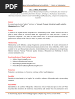 Notes Unit 1 Automation BS