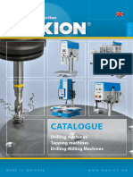 Maxion Catalogue - Drilling Machine, Tapping Machine, Drilling-Milling Machine