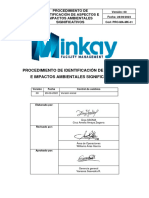 Procedimiento de Identificación de Aspectos e Impactos Ambientales Significativos - Minkay FM 2024