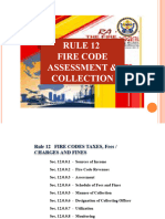 Fire Code and Assessment and Collection