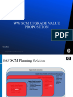 SCM Upgrade Value Proposition