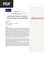 Divorcio Comparado Entre Ecuador y Chile