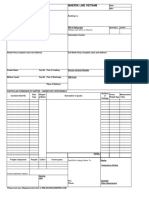 Shipping Instruction Format