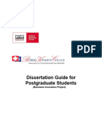 Dissertation Handbook RKC 2022