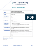 11 Standard Mathematics Assessment Task 2 2024