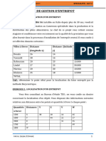 TD de Gestion D'entrepot