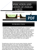 Eutrophication and Restoration of Indian Lakes