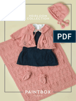 Heirloom Set in Paintbox Yarns1 Downloadable2 PDF - 2