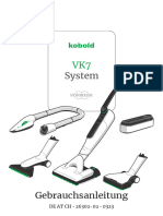 Gebrauchsanleitung Kobold VK7 System