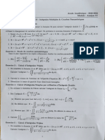 TD Intégrales Multiples