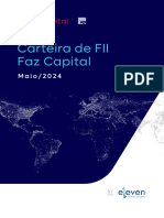 Carteira Faz Capital FIIs - Mai.2024