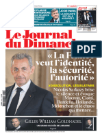 Le Journal Du Dimanche - 16 Juin 2024