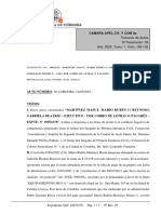 Camara Apel Civ. Y Com 3A: Protocolo de Autos #Resolución: 39 Año: 2023 Tomo: 1 Folio: 189-192