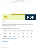 Minimum Wages in Jharkhand 2023 - Latest Notification