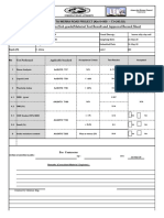 Summary of Cut Section (Sub Grade) Material Test Result and Approval Record Sheet