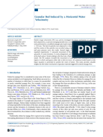 Failure Mechanism of A Granular Bed Induced by A Horizontal Water Jet Using Particle Image Velocimetry