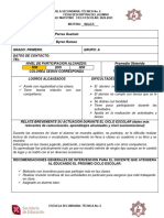 Ficha Descriptiva Del Alumnos 1°A