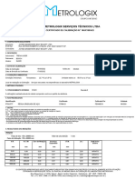 Certificado de Calibracao - TRENA DIGITAL TRD-01-MGX1865-22