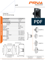 PRV Audio WG 17 25 Datasheet