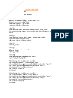 Simple Linear Regression