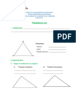 Clasificación de Triángulos