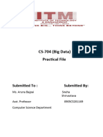 BigData Cs-704 Practical