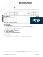 0580 Practice Test 1 2025 (Paper 2) QP