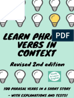 Learn Phrasal Verbs With A Story Revised 2nd Edition Learn 100 Phrasal