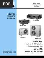 Ciatesa Serie RSL Isl Manual Tecnico-Sl-Cl