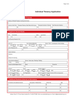 Tenancy Application Form