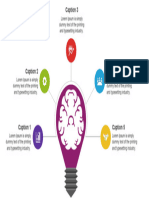 Brainstorming PPT Template Multicolor