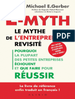 E-Myth, Le Mythe de L'entrepreneur Revisité (French Edition) - Gerber, Michael E - 2017 - Alisio - 9781092928373 - Anna's Archive