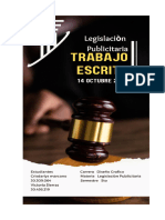 Trabajo y Debate Legislacion Publicitaria