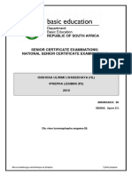 IsiXhosa HL P2 May-June 2019