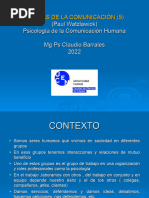 Axiomas de La Comunicacion Humana Paul Watzlawick