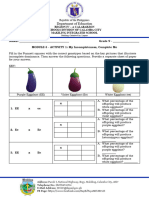 Quarter 1 - MODULE 3 - Activities